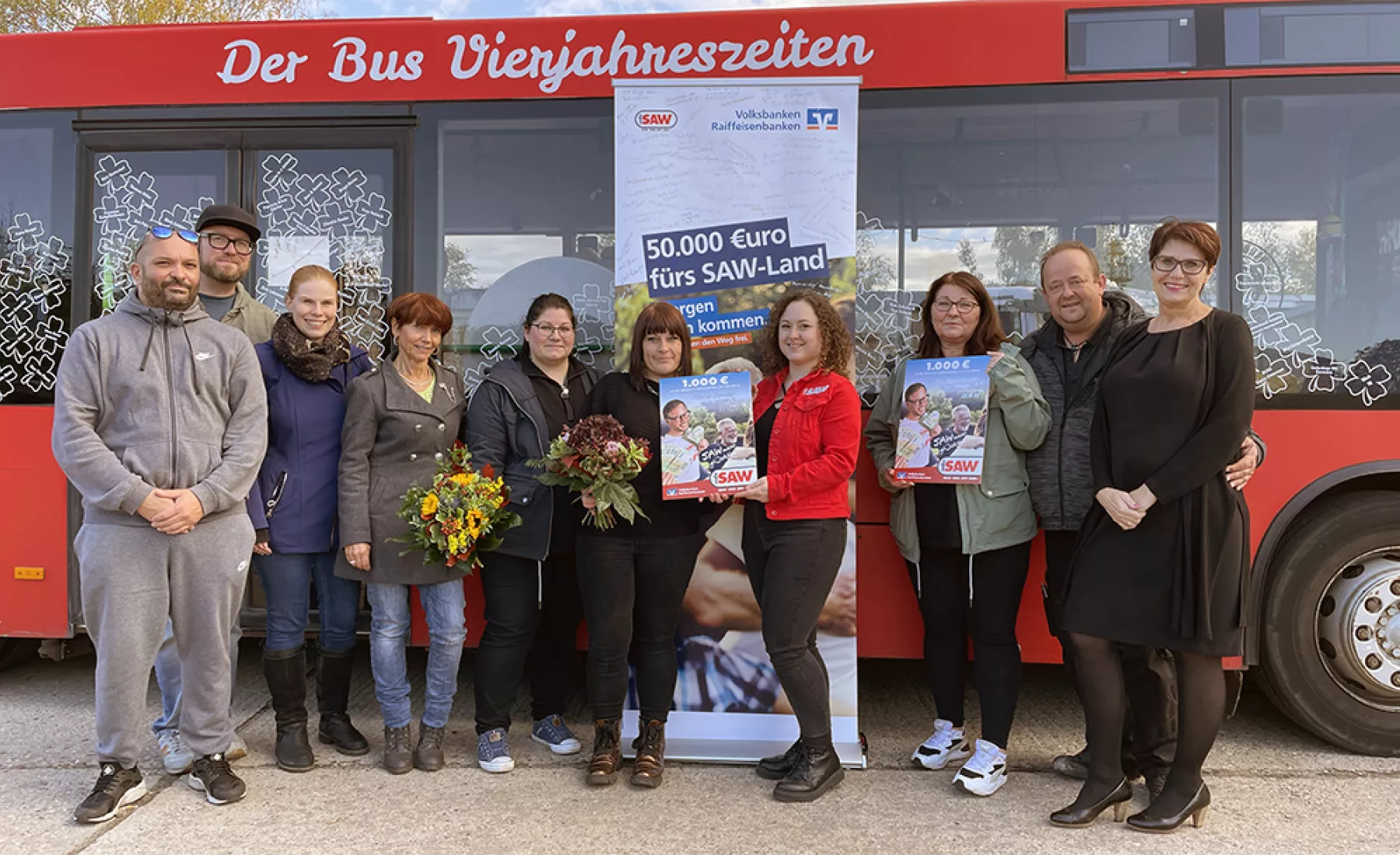 1.000 Euro Gewinner: Bus Vierjahreszeiten Halle