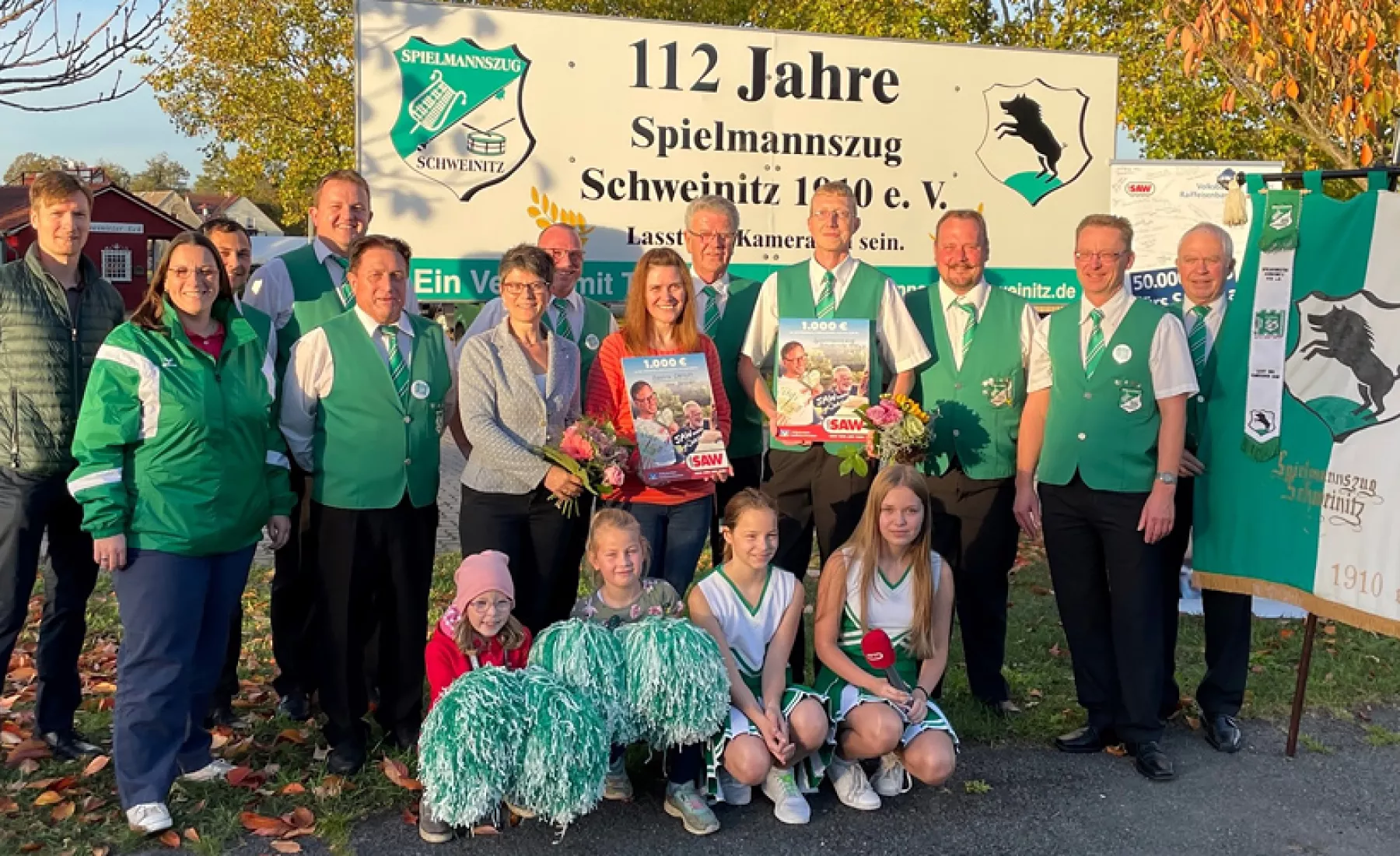 1.000 Euro Gewinner: Spielmannszug Schweinitz