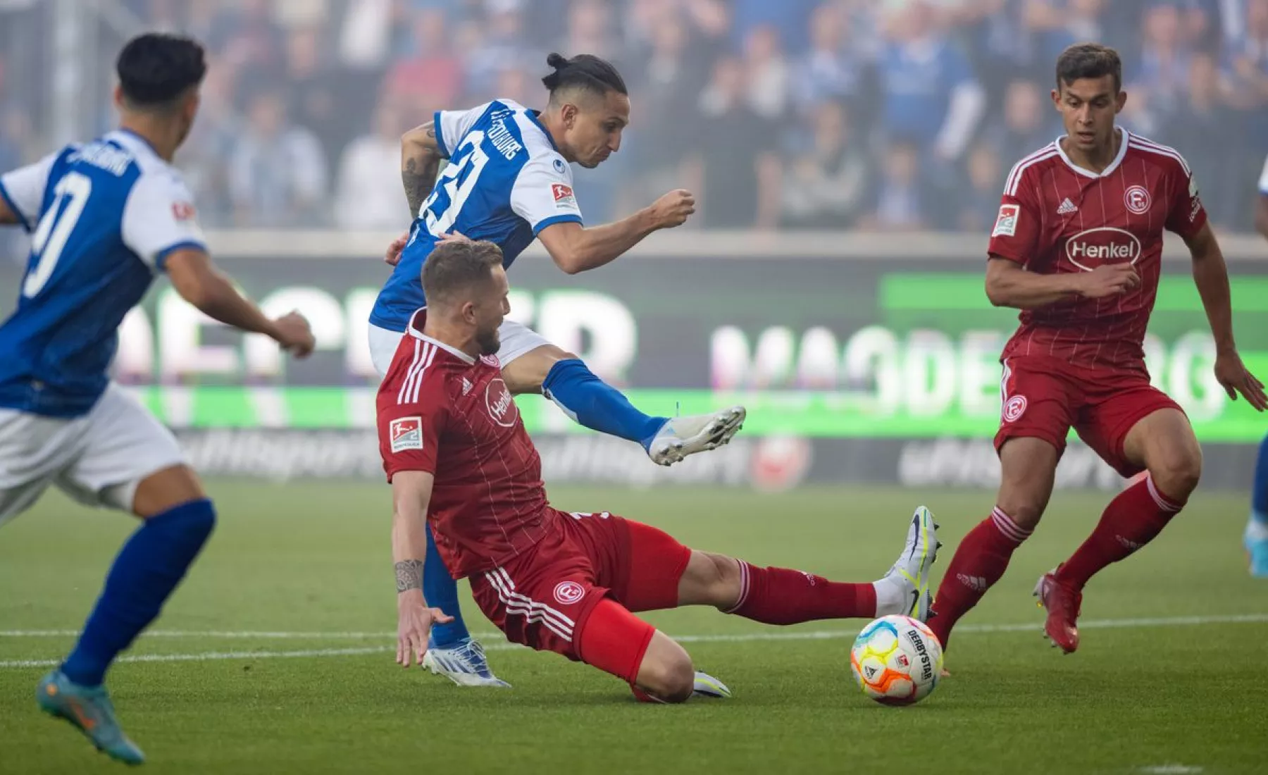 1. FC Magdeburg gegen Fortuna Düsseldorf