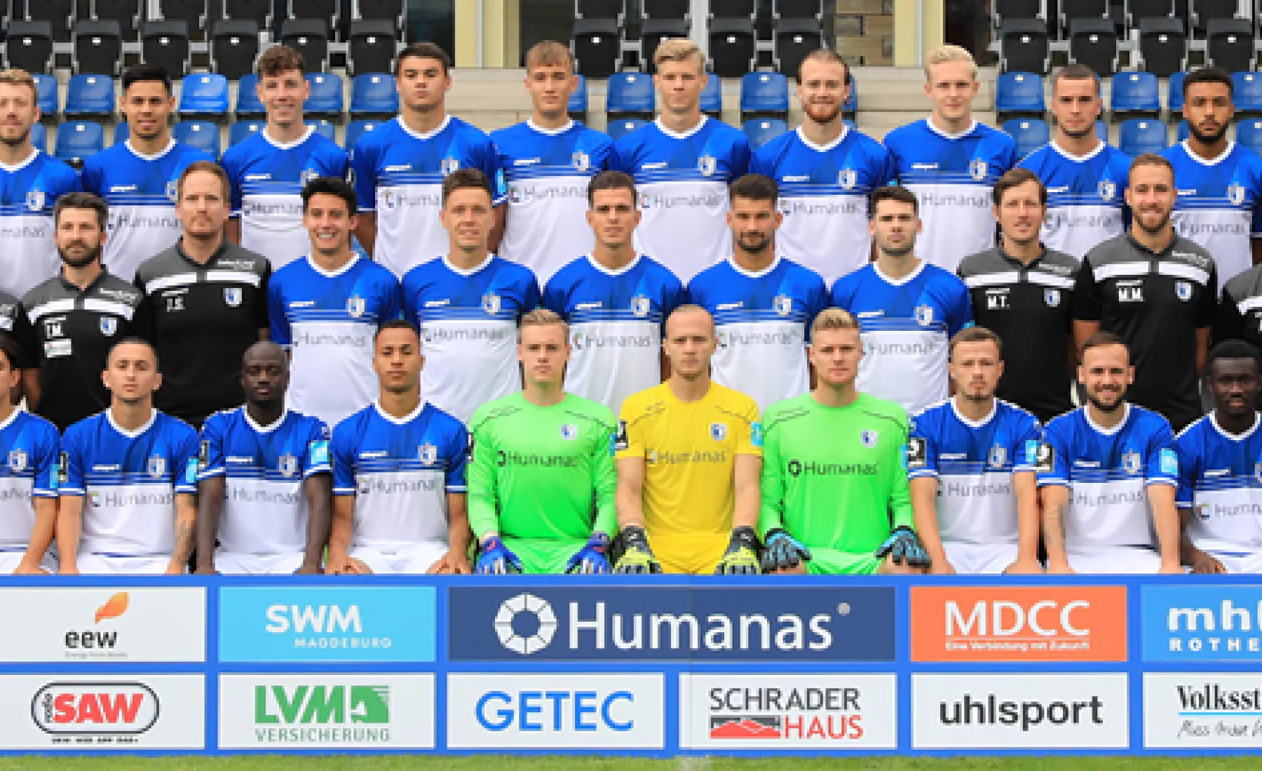 1. FC Magdeburg - Mannschaft 2021/22