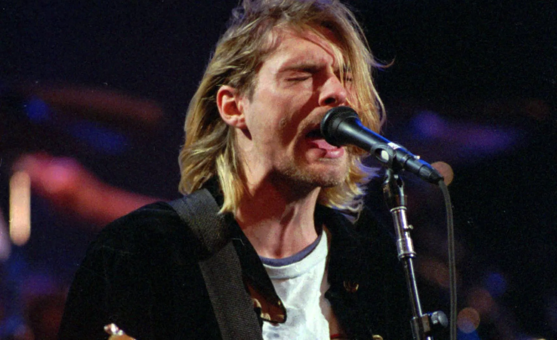 Kurt Cobain, Sänger der US-amerikanischen Kult-Rockband Nirvana