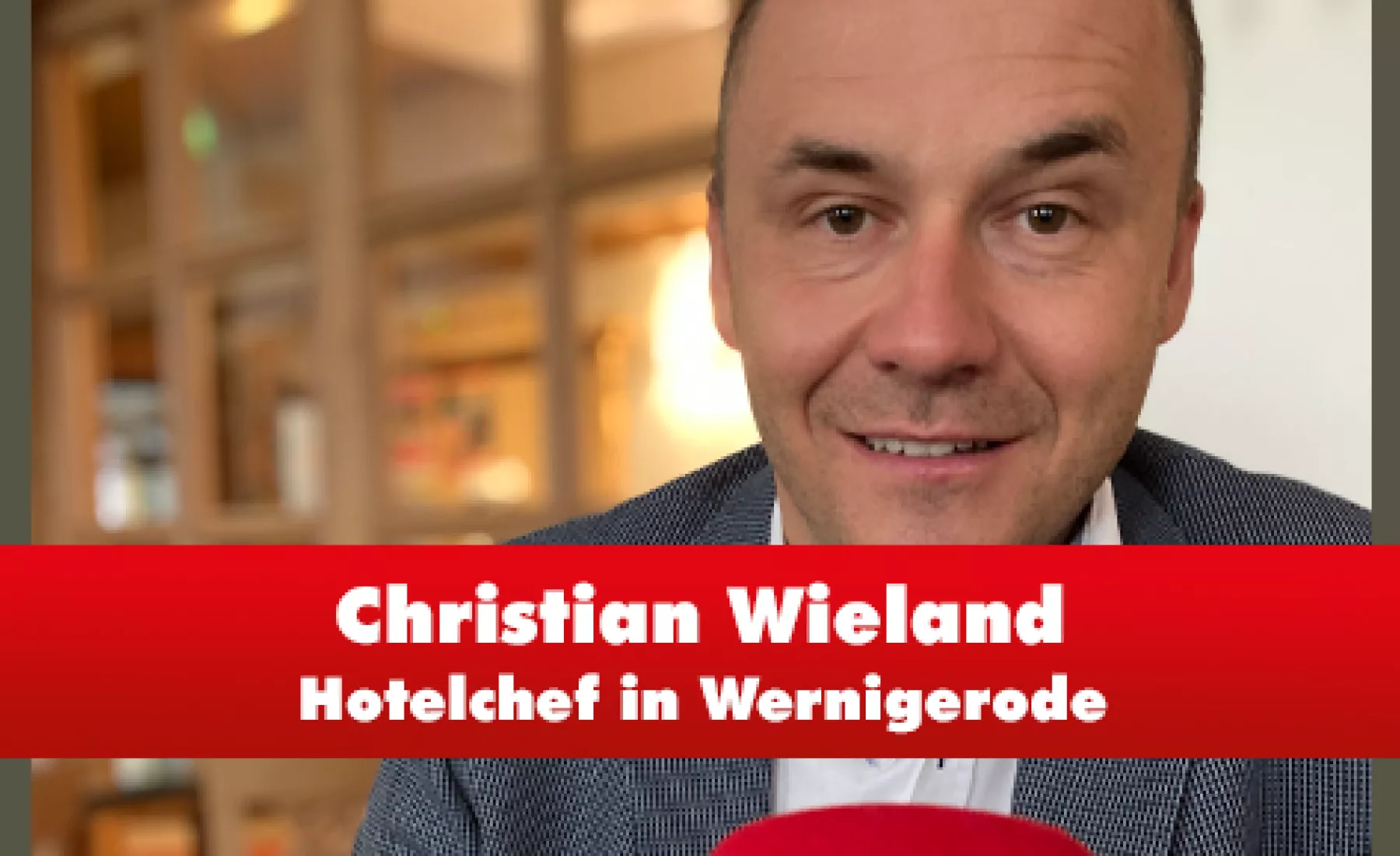 Christian Wieland vom Hotel "Weißer Hirsch" in Wernigerode