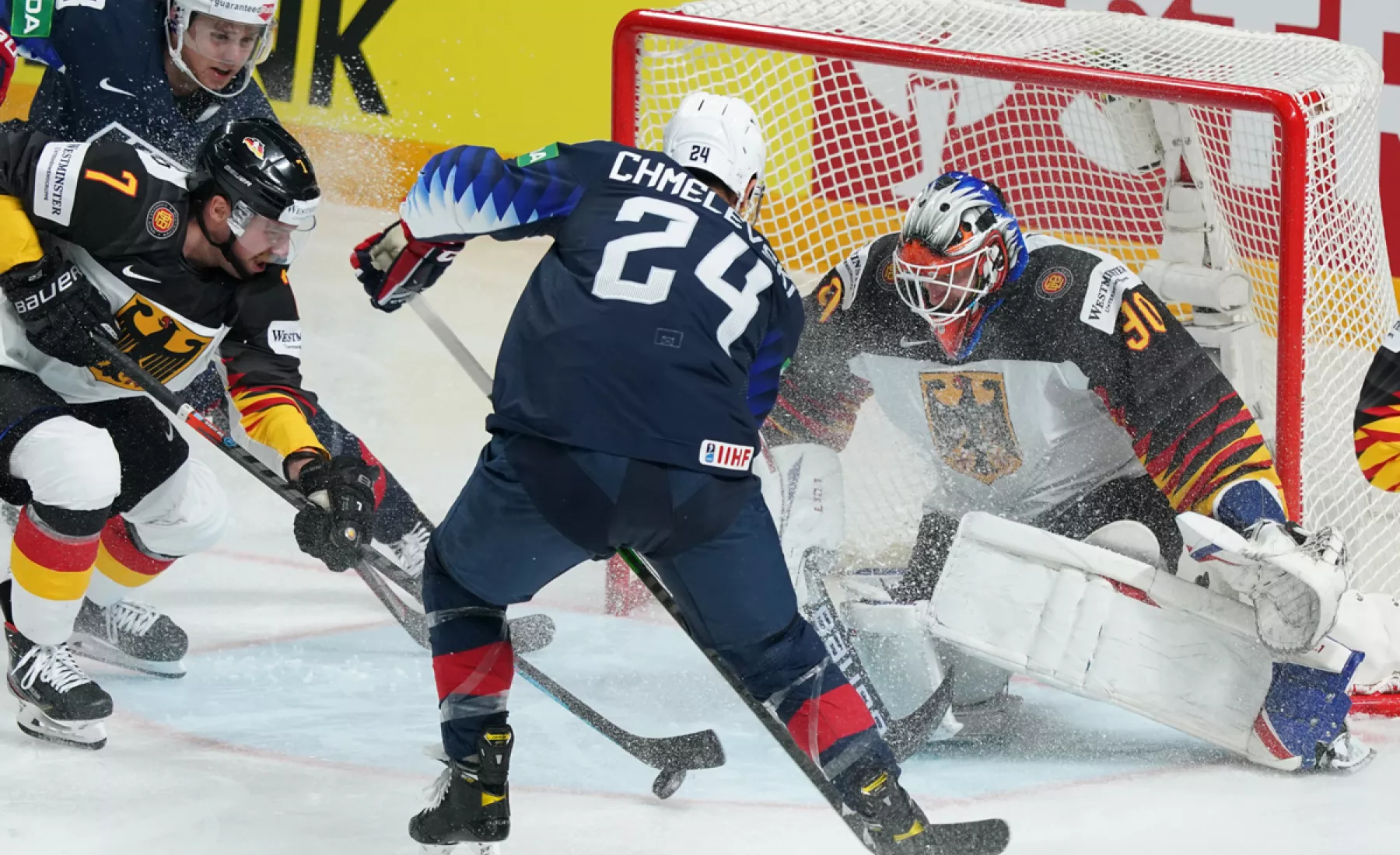 Eishockey-WM, Spiel um Platz 3, USA - Deutschland