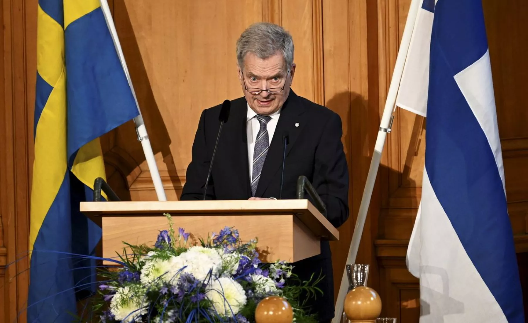 Finnlands Präsident Sauli Niinistö