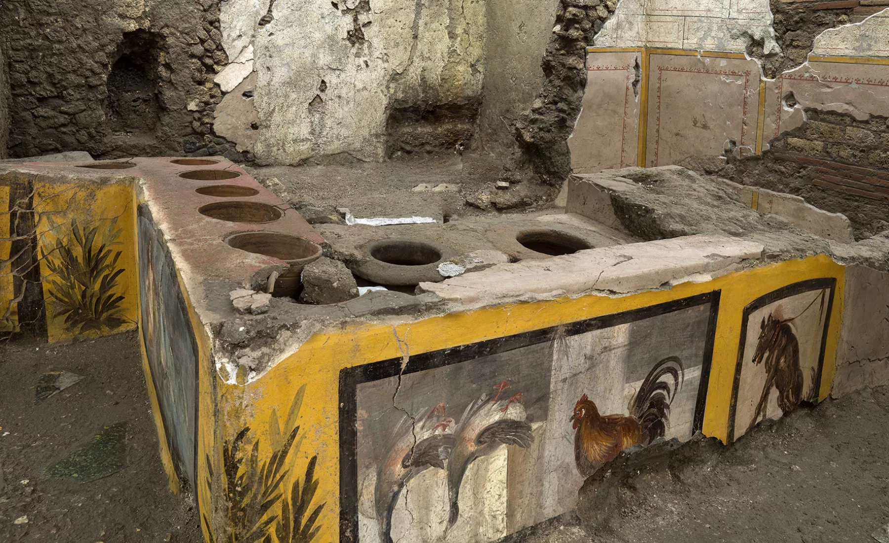 Antike "Imbissbude" in Pompeji