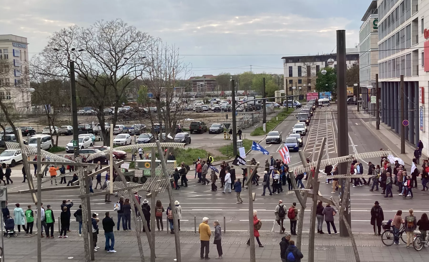 29.04.2023: Anti-Kriegs-Demo in Magdeburg
