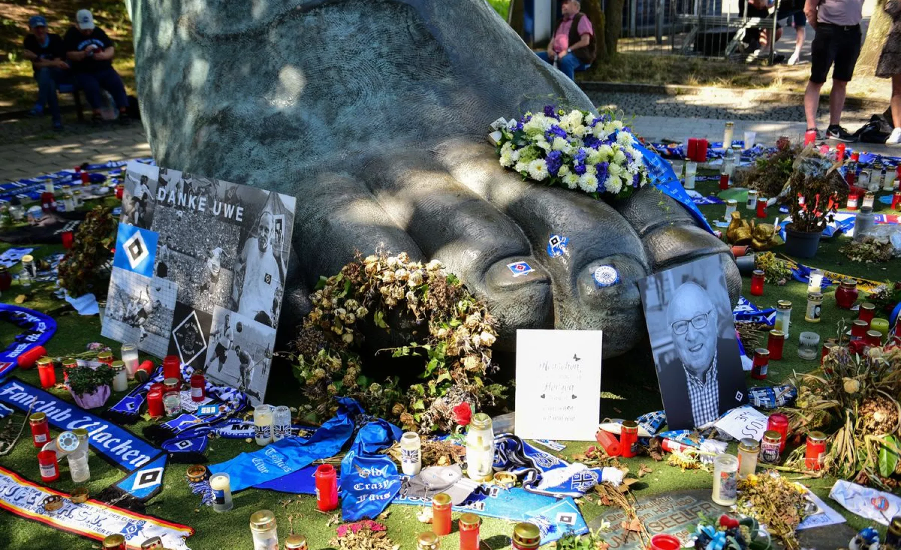 Trauerfeier für Fußball-Idol Uwe Seeler