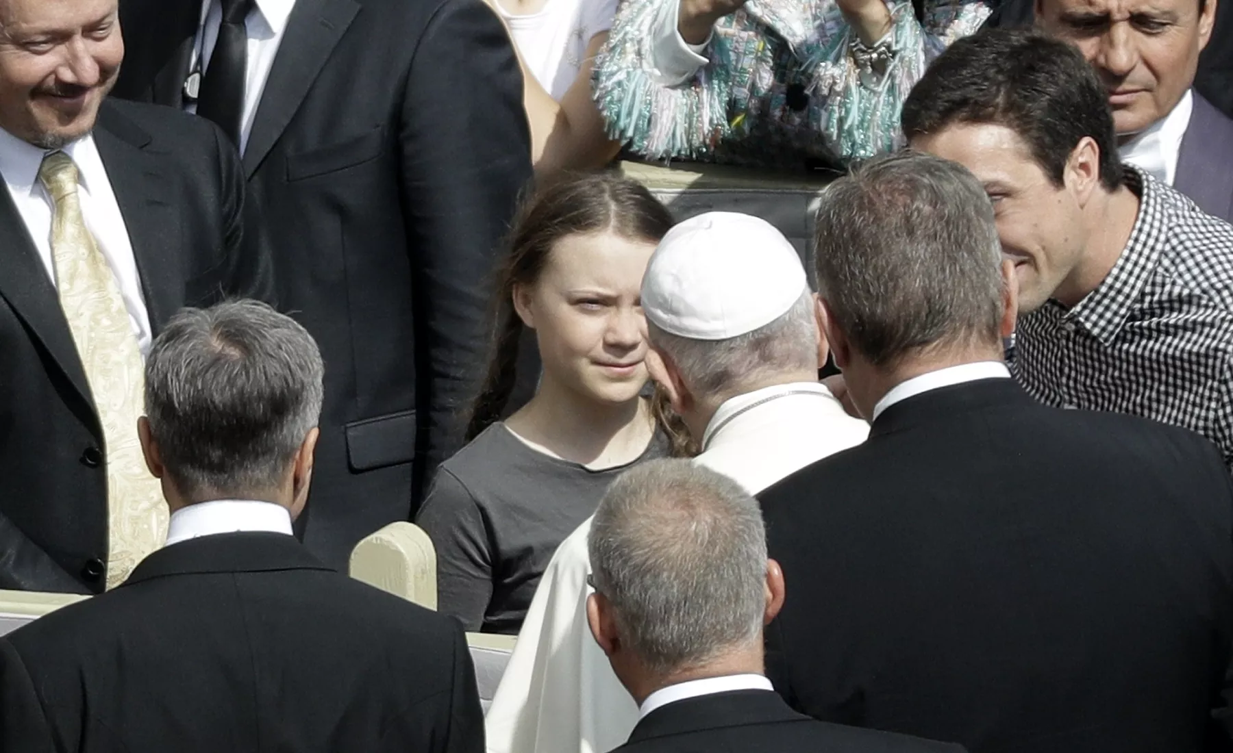 Klimaaktivistin Thunberg besucht Papst 