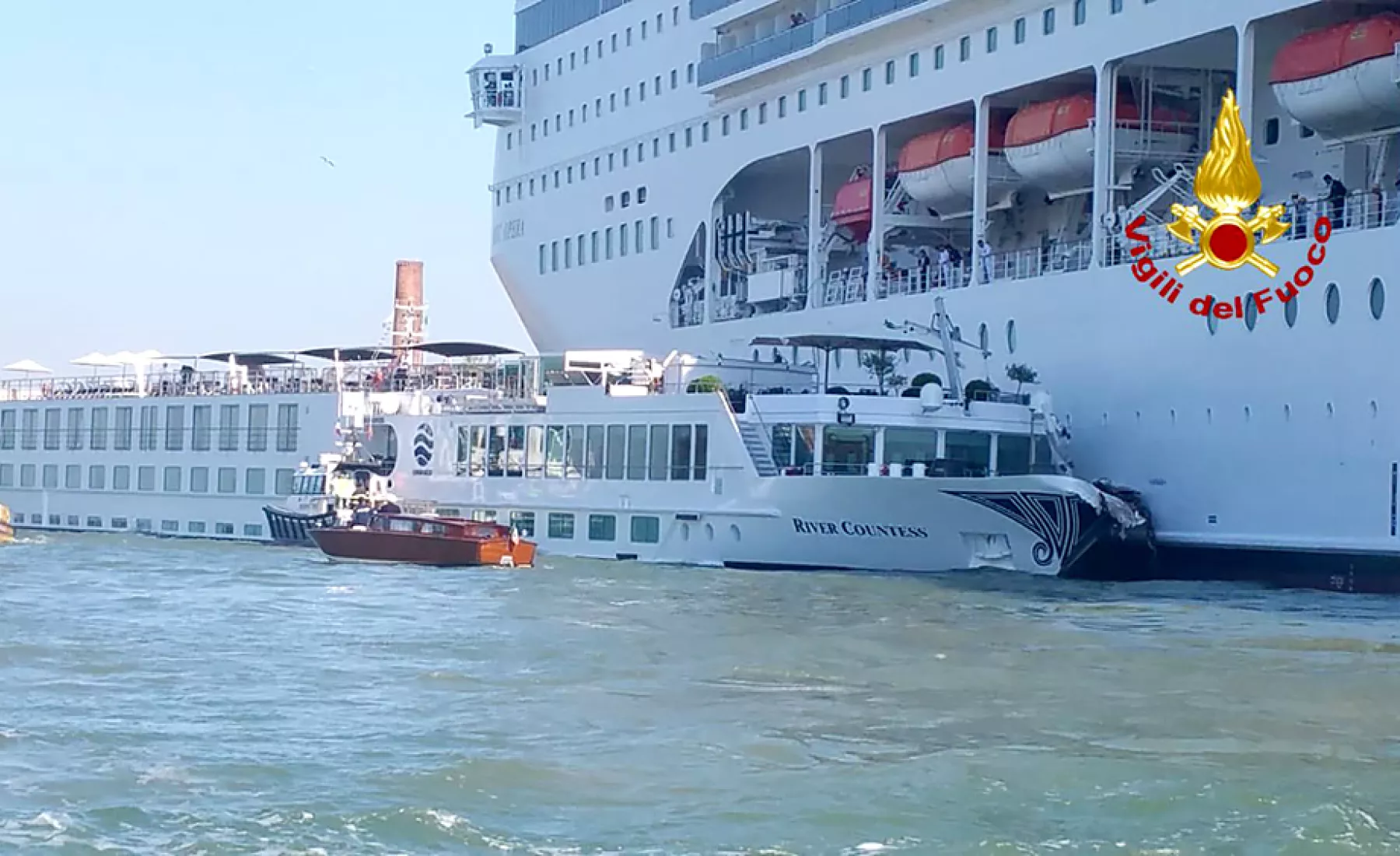 Schiffsunfall Venedig