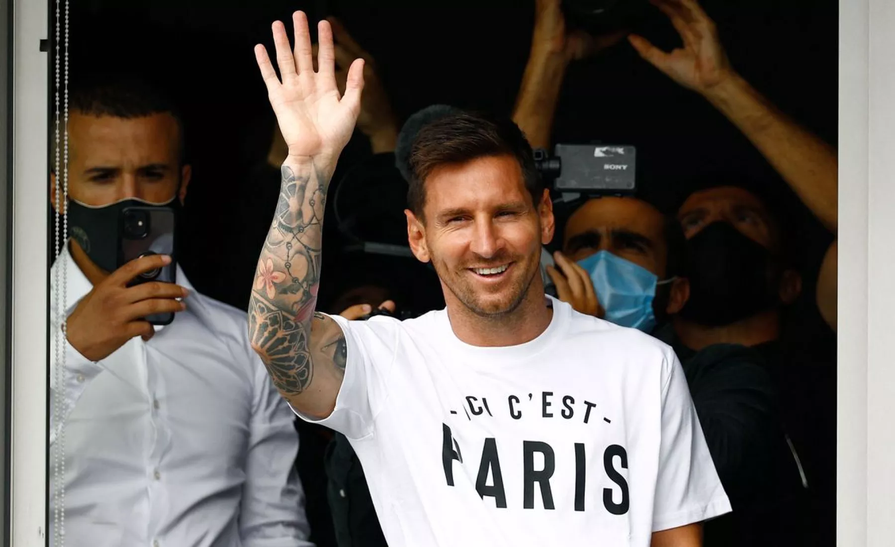 Messi in Paris