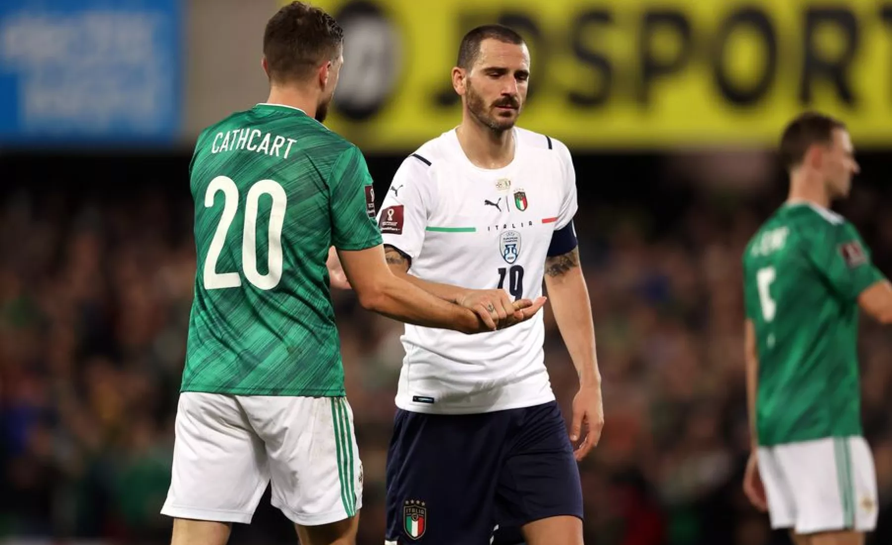 Italien spielt unentschieden gegen Nordirland