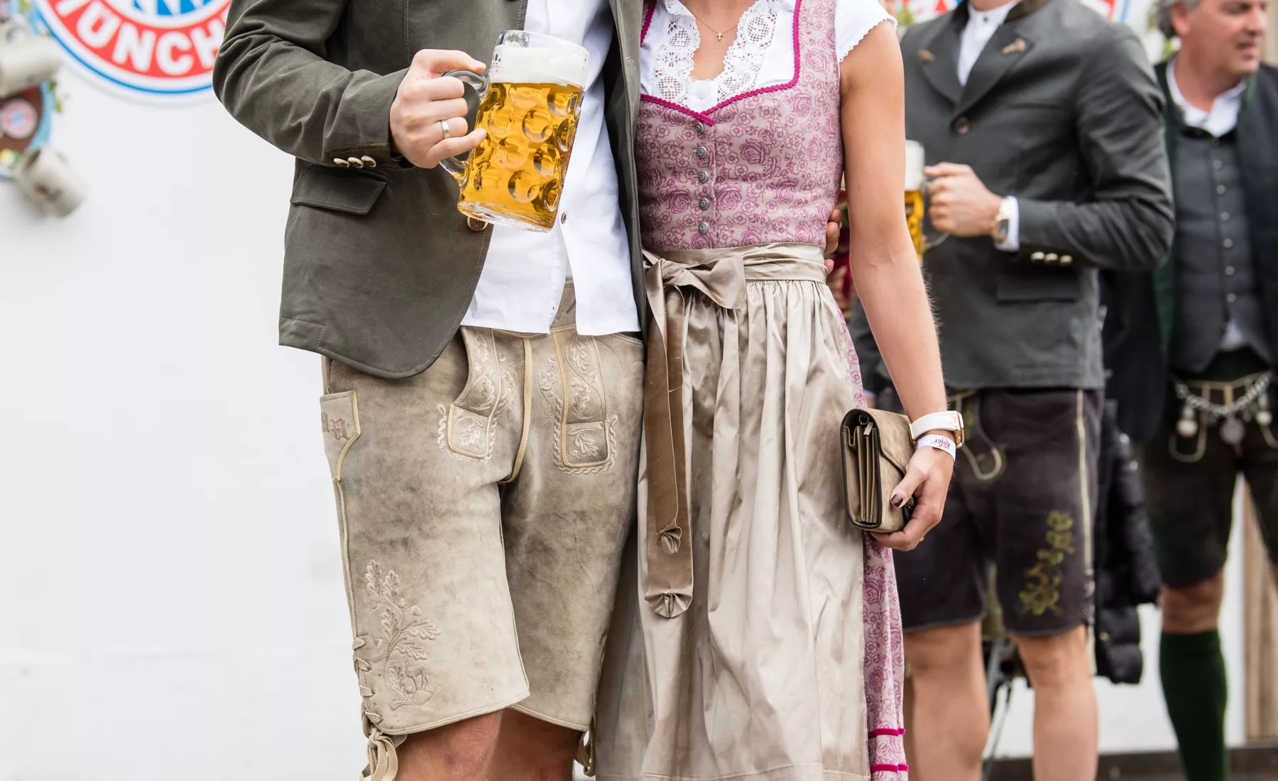 Manuel Neuer und und seine Frau Nina 