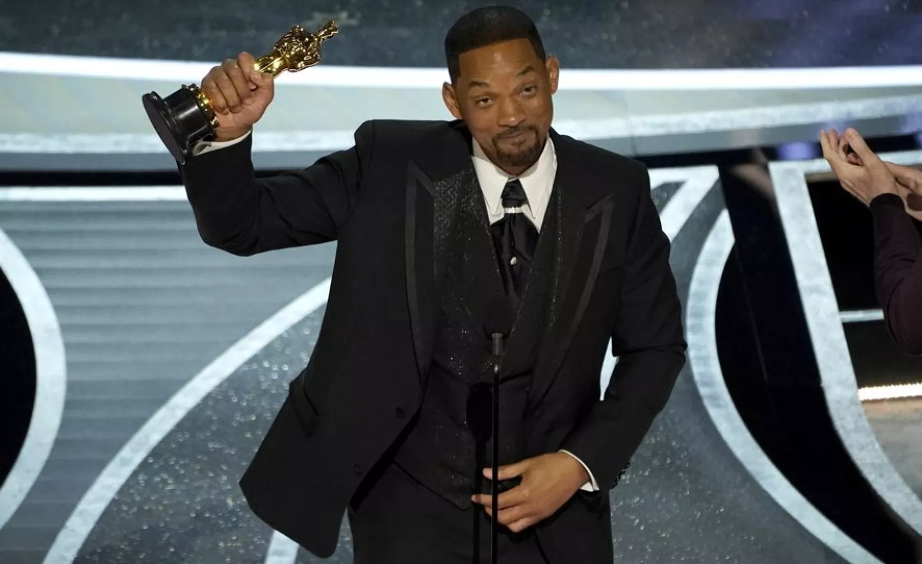 Will Smith nimmt bei der 94. Verleihung der Academy Awards in Hollywood den Preis als bester Schauspieler für seine Rolle in dem Film «King Richard» entgegen