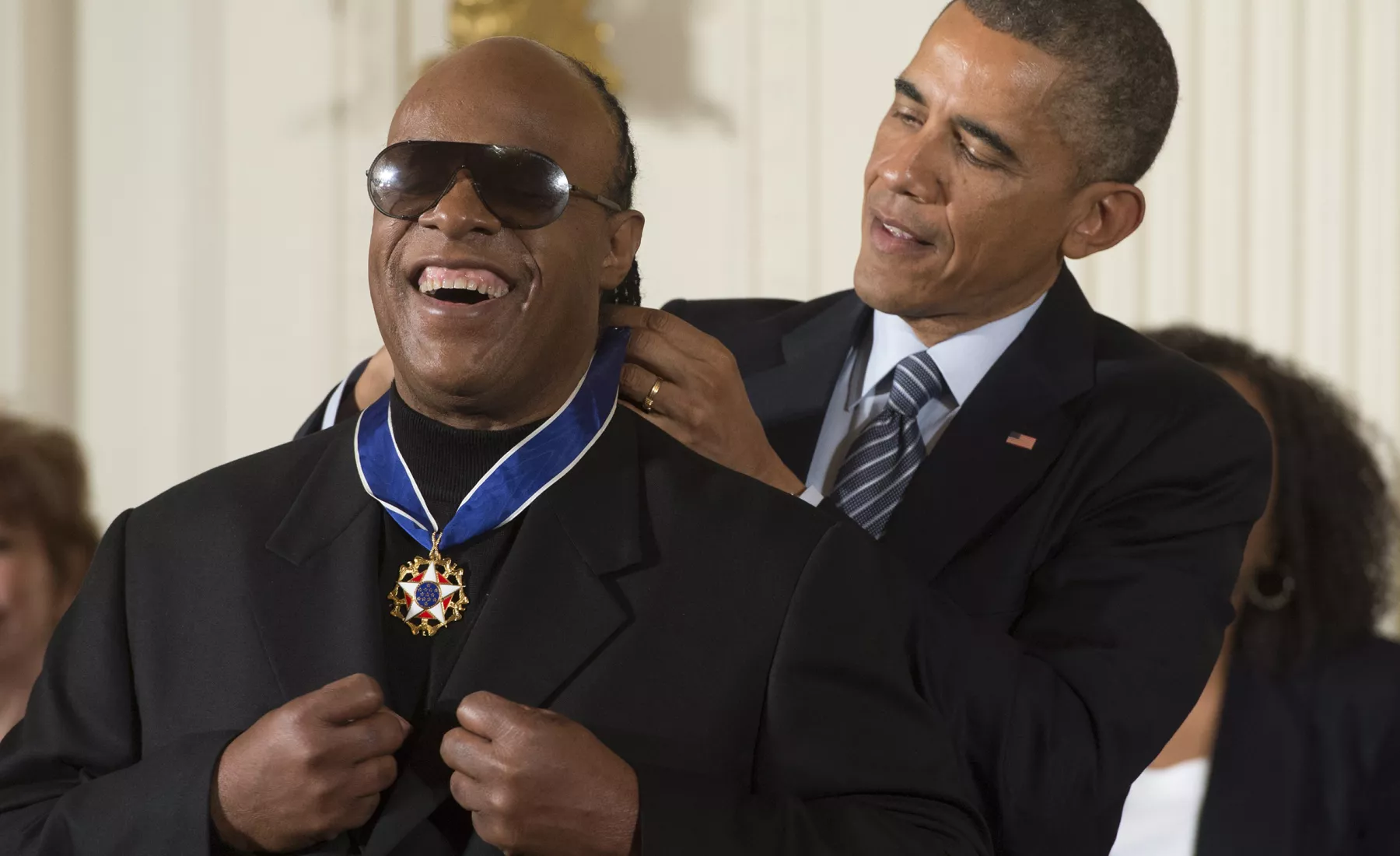 Stevie Wonder, Barack Obama, 
