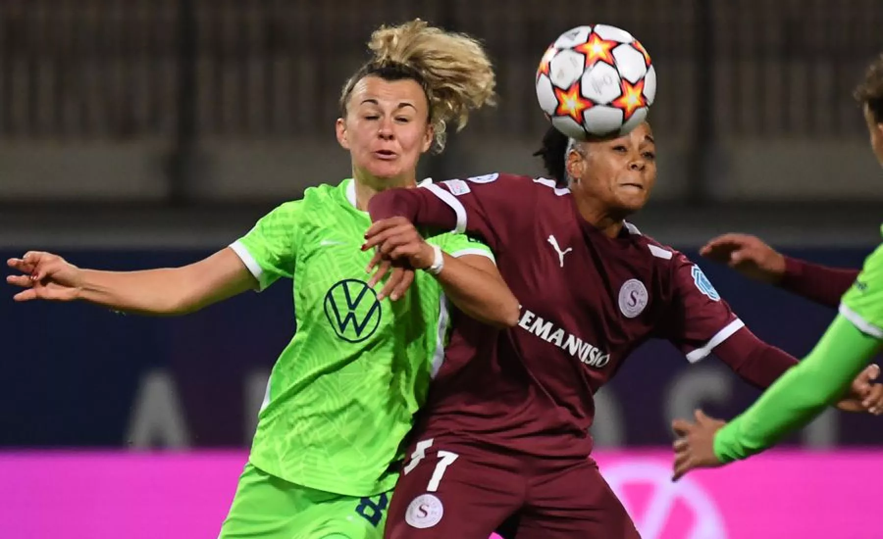 Vfl Wolfsburg Frauen gegen 5:0 gegen Servette FC Chenois