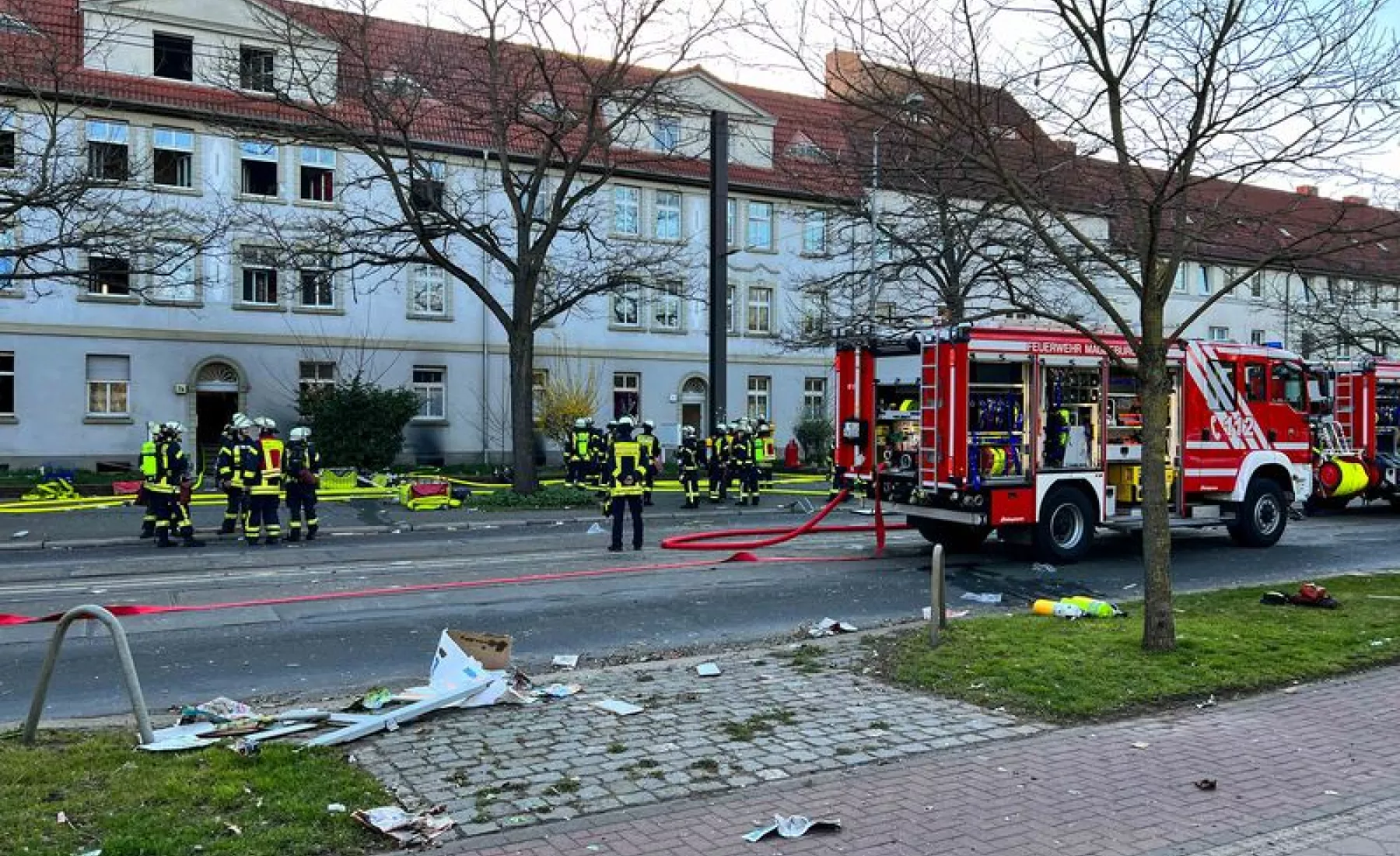 Explosion in Fermersleben