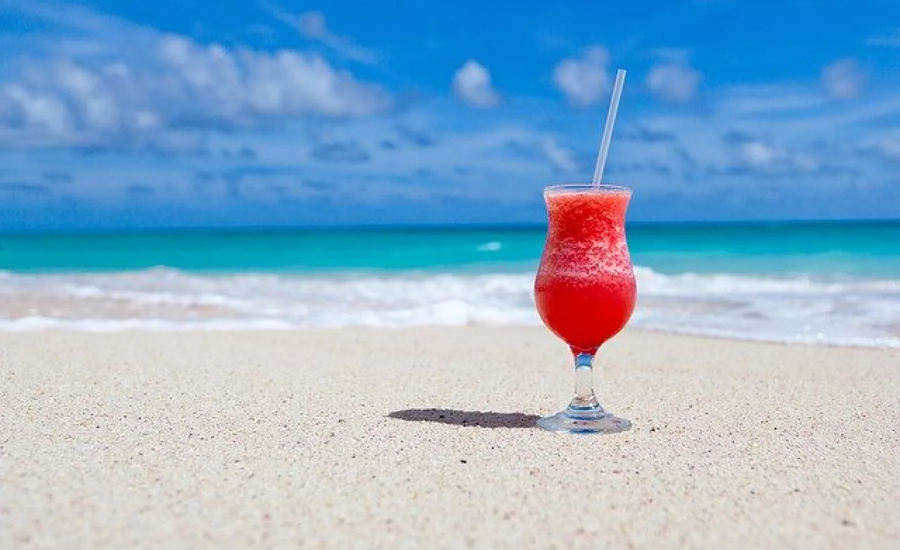 Urlaub, Strand, Cocktail