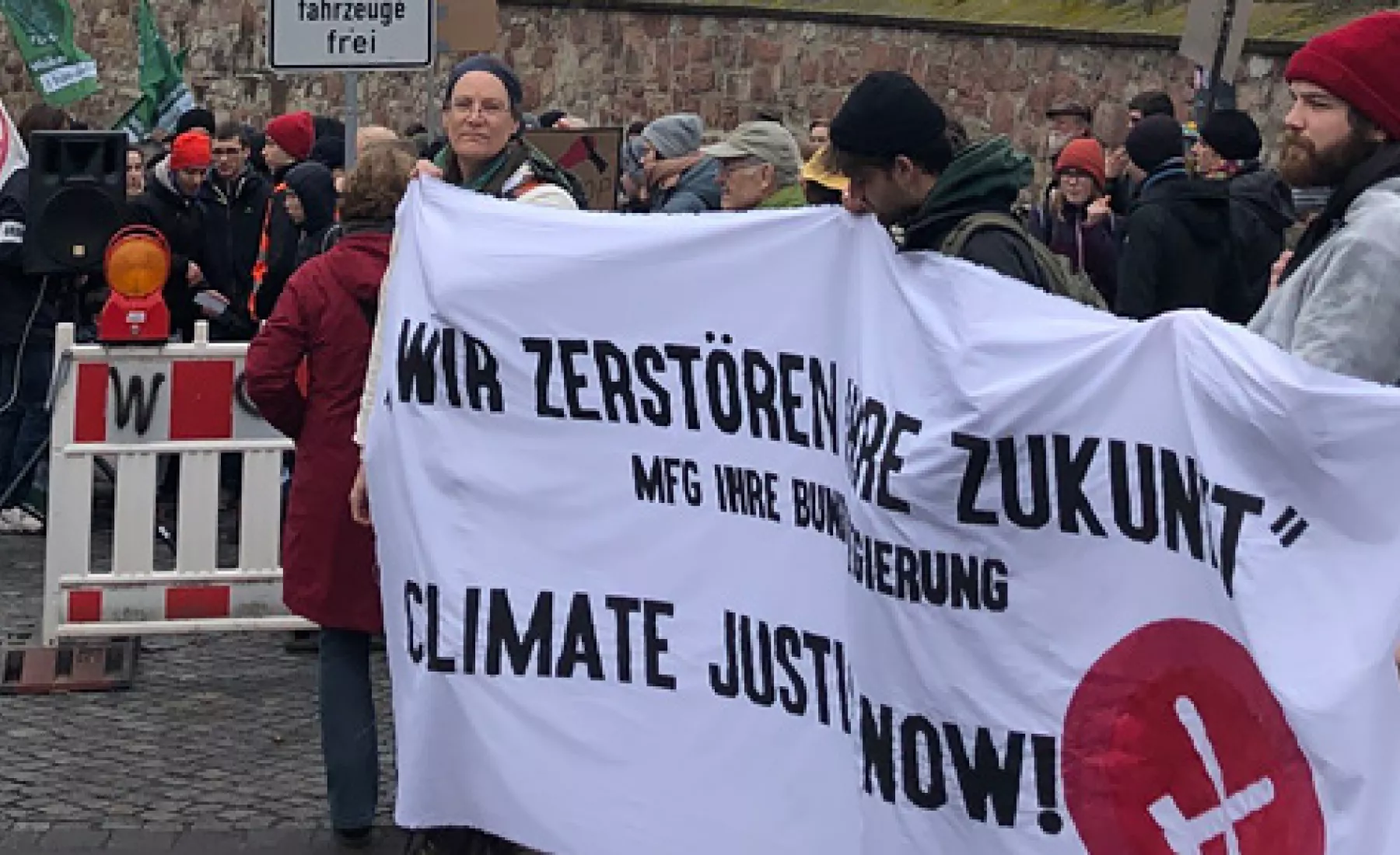 Demo in Halle