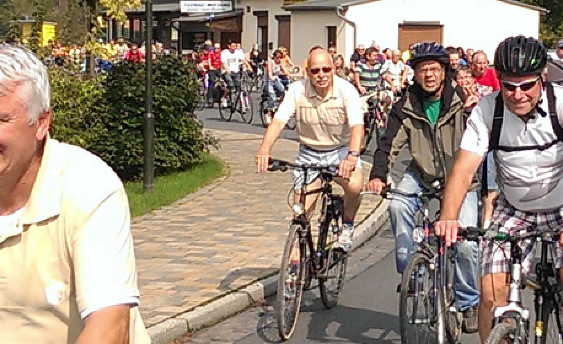 Familien-Fahrrad-Fest