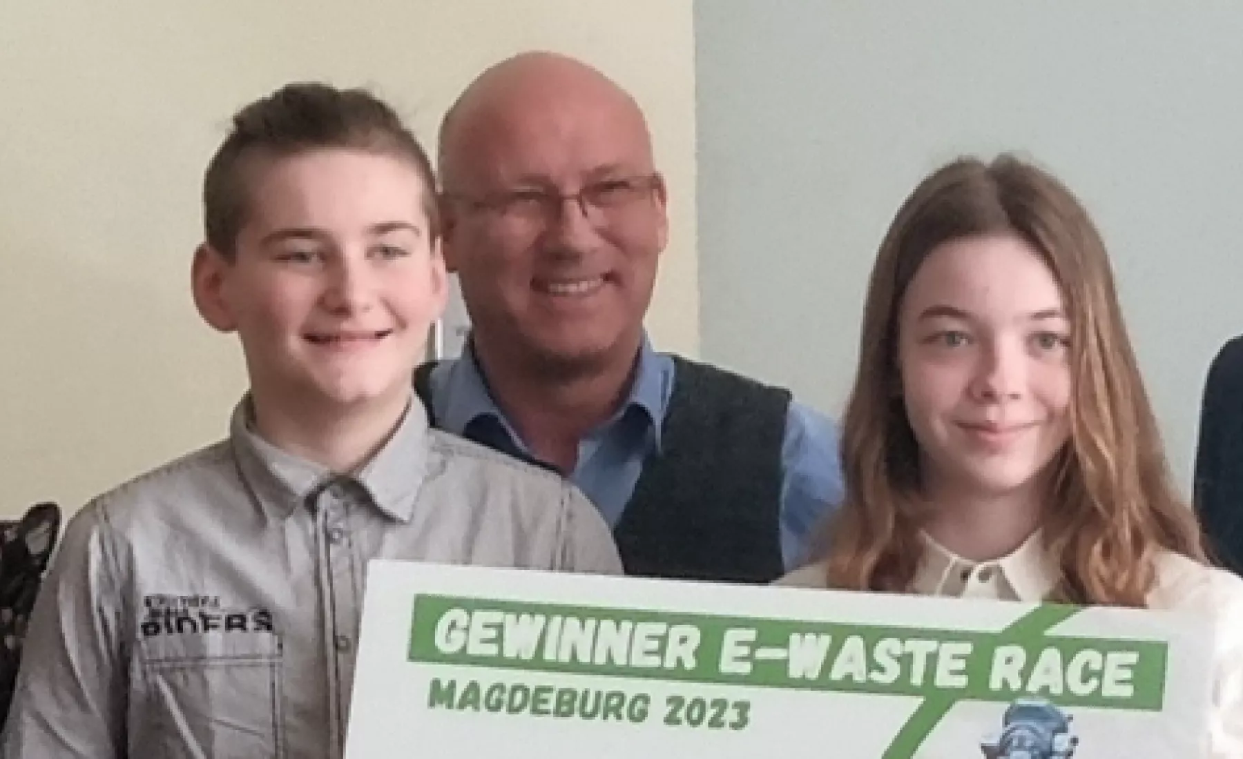 Gewinner E-Waste Race in Magdeburg