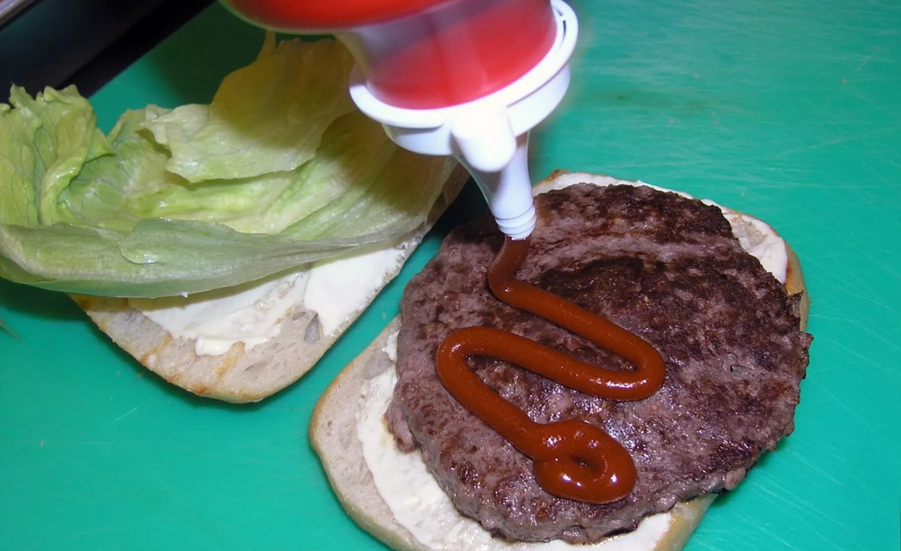 Ketchup, Burger