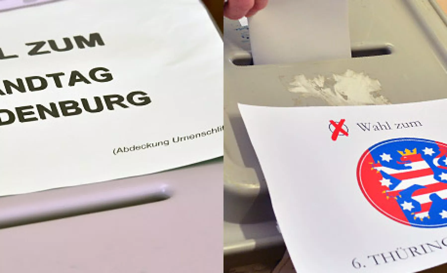 Landtagswahlen Thüringen Brandenburg