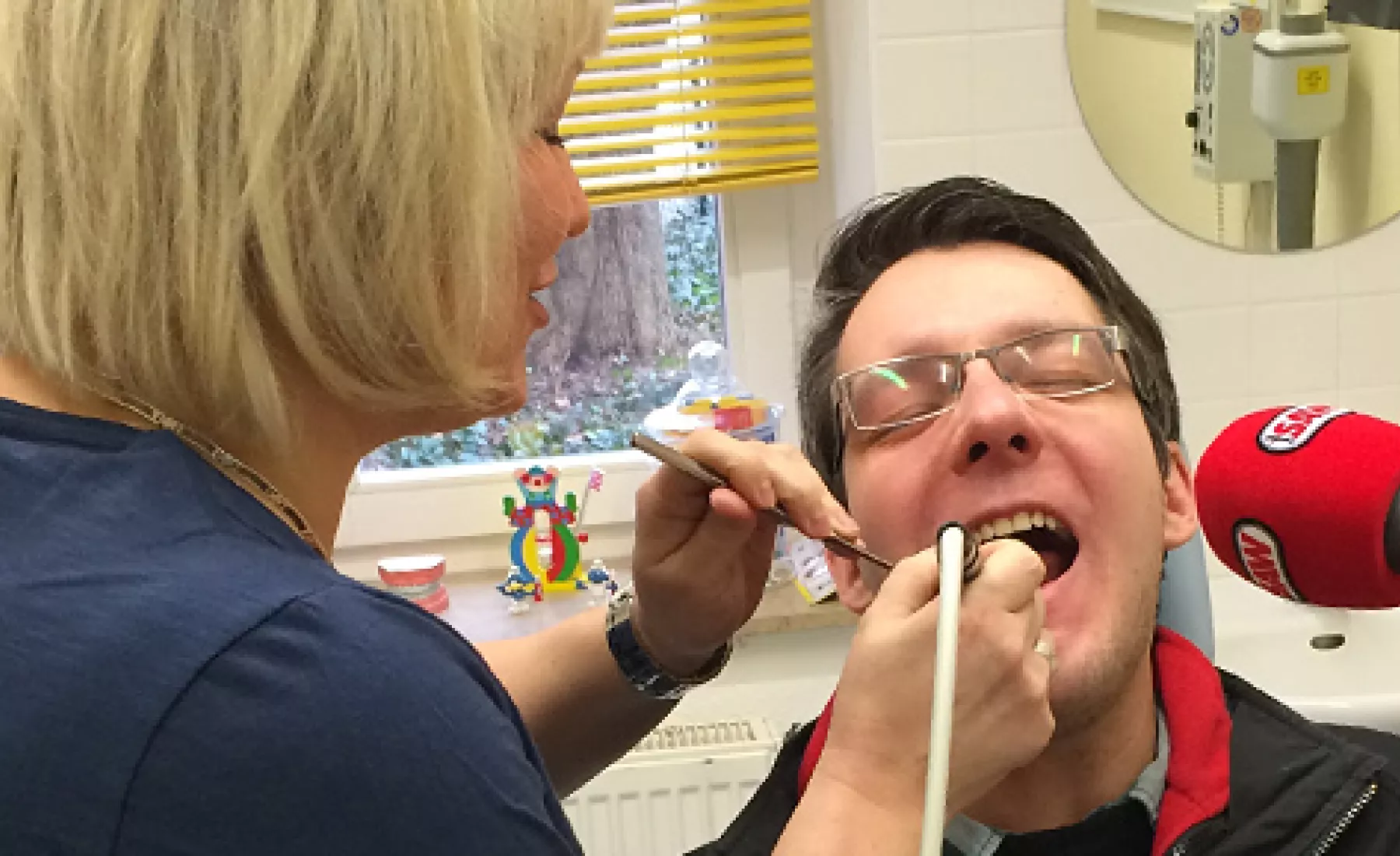 Jan beim Zahnarzt