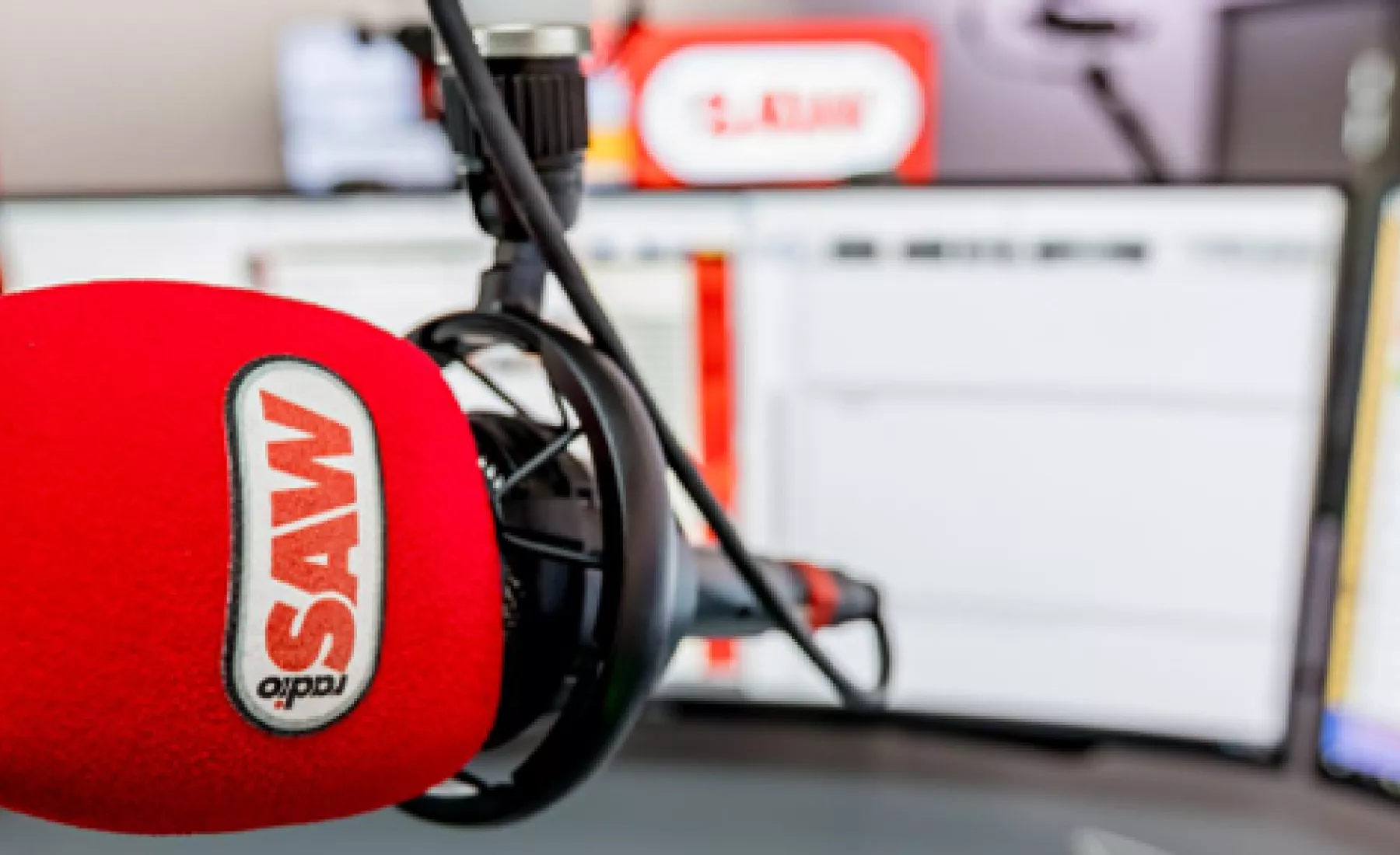 radio SAW Logo - Mikrofon