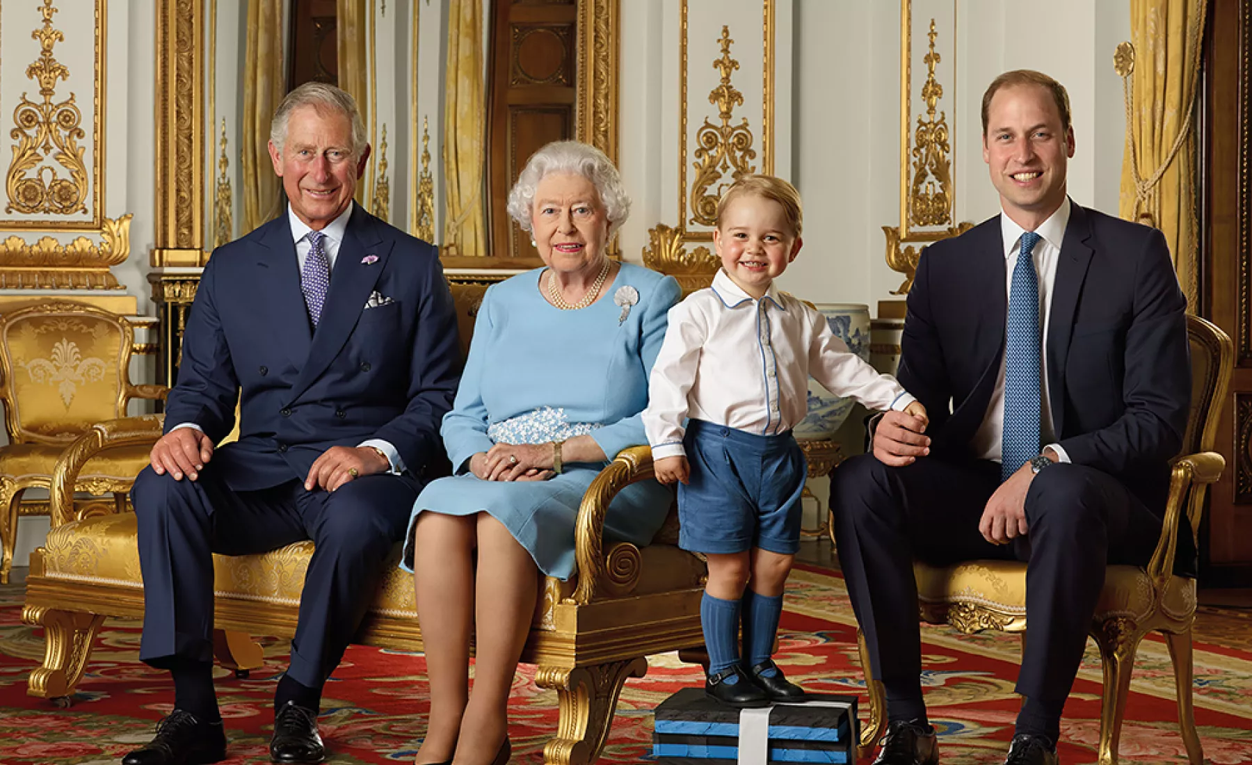 Queen Elisabeth II und ihre Thronfolger