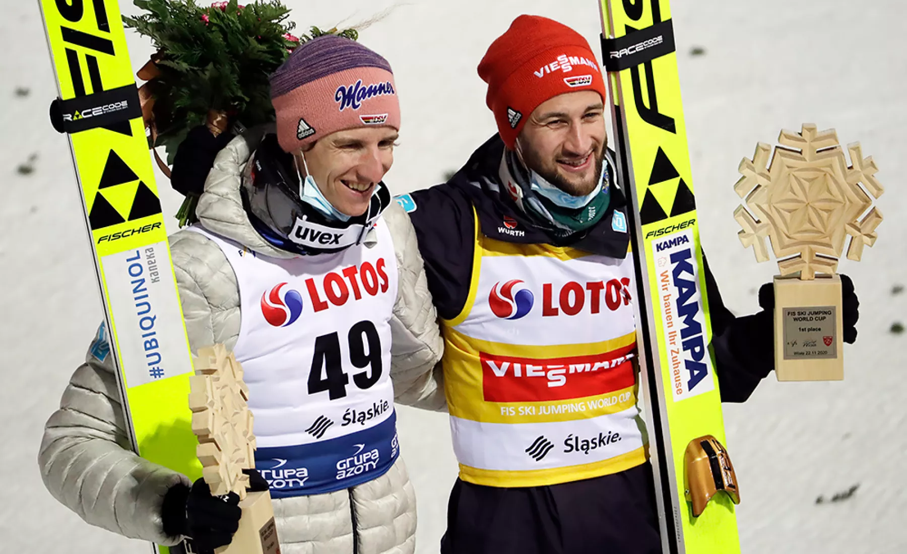 Skispringer Karl Geiger, Markus Eisenbichler