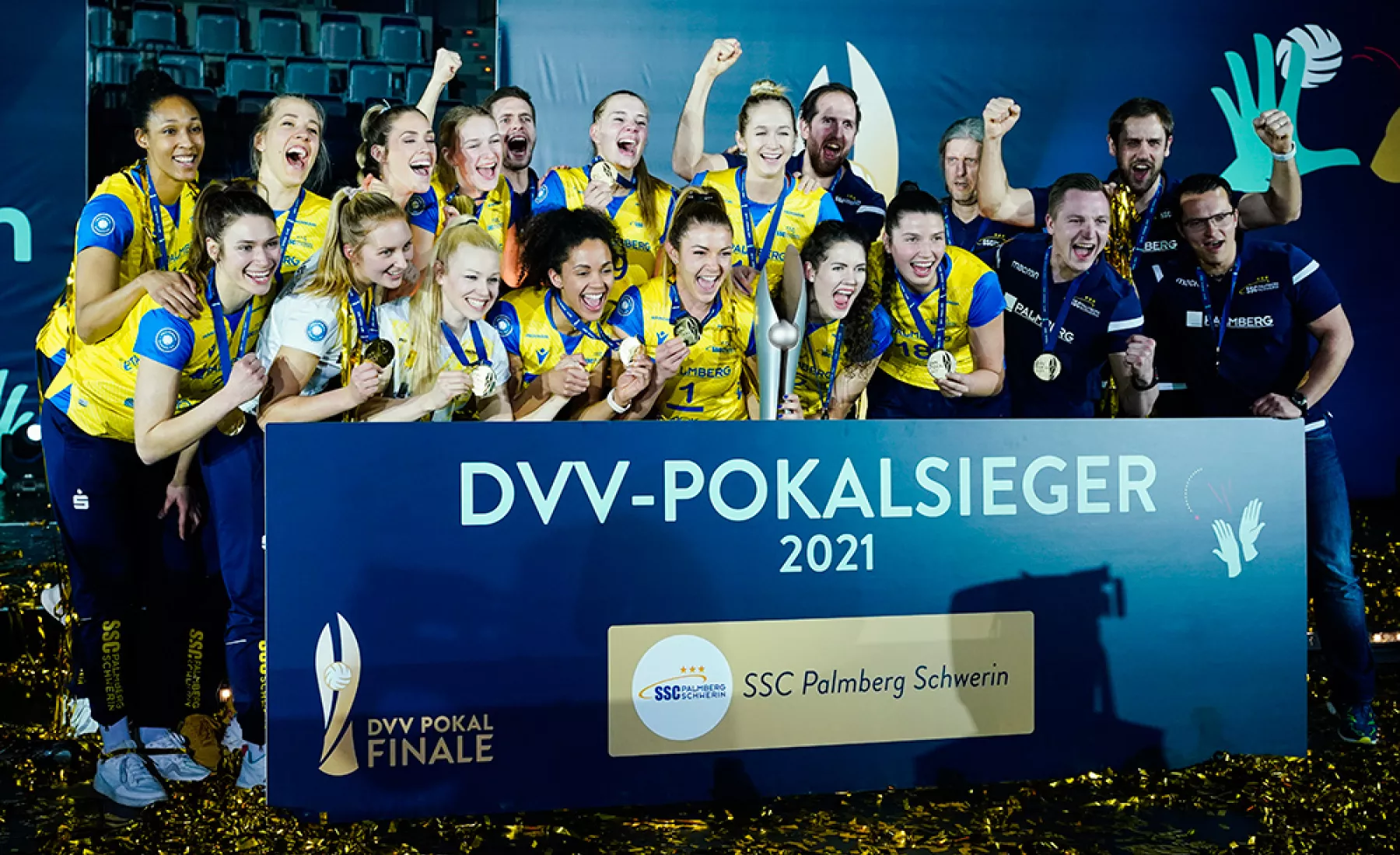 DVV-Pokalsieger 2021: SSC Palmberg Schwerin