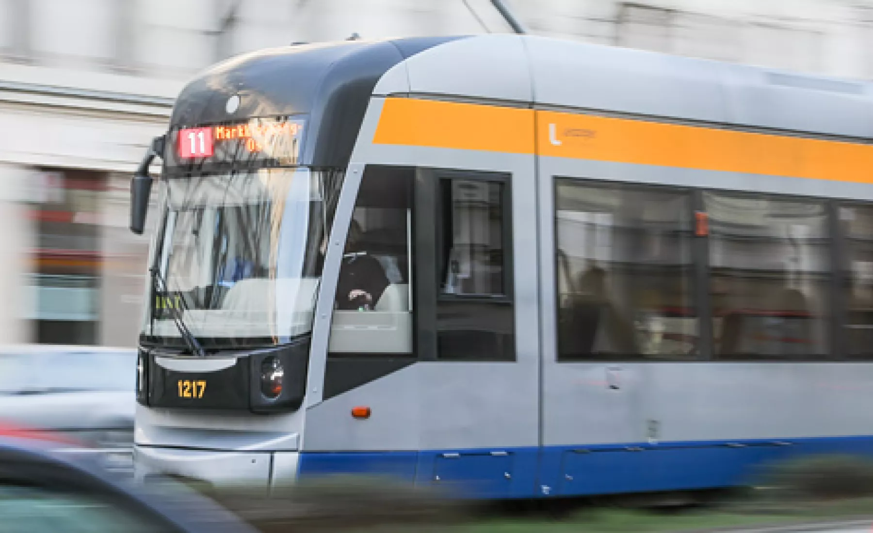 Straßenbahn in Leipzig