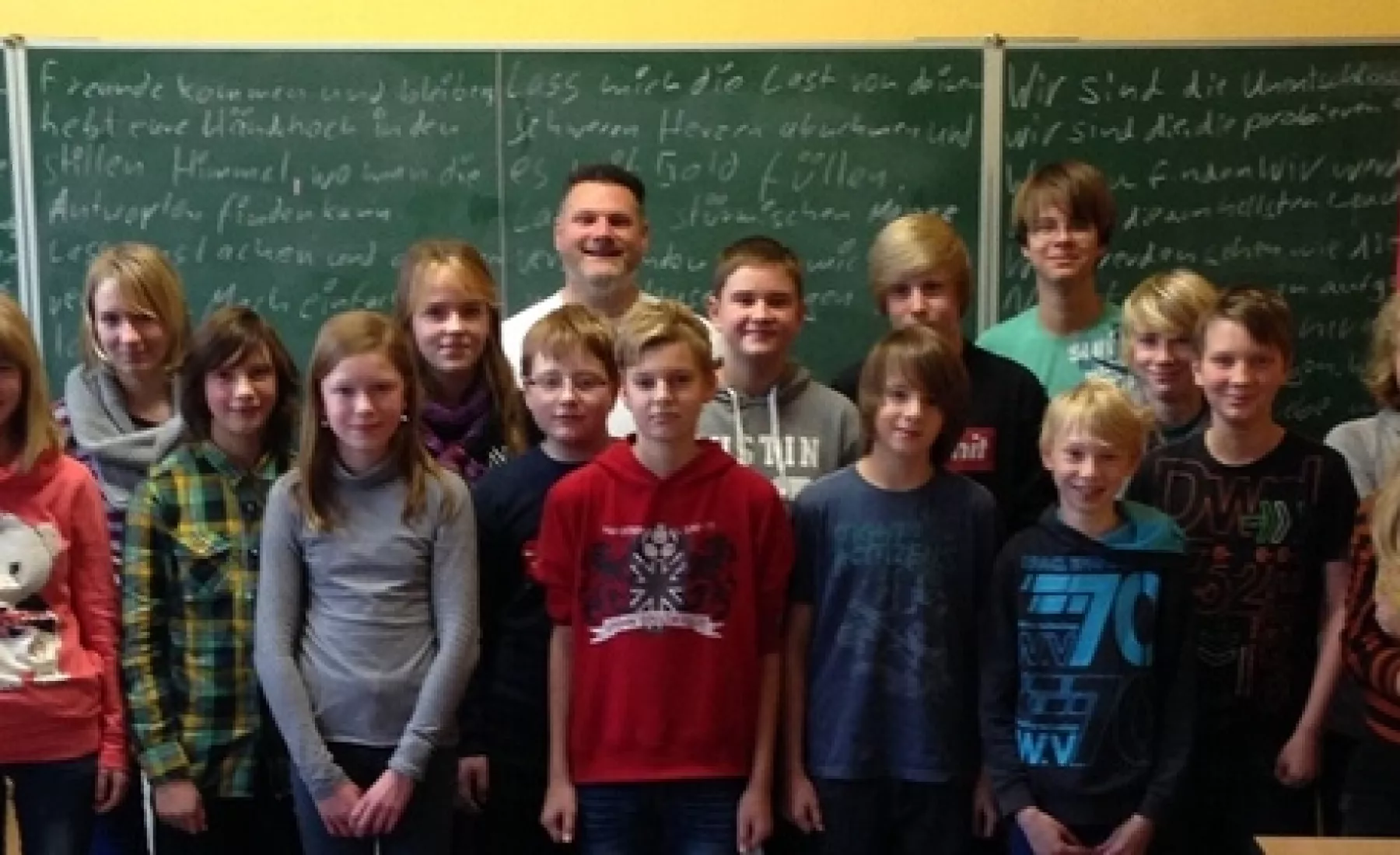 Klasse übersetzt am Bismarck Gymnasiums in Genthin 