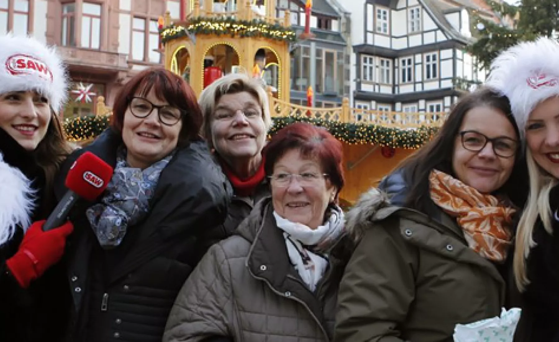 Weihnachtsengel in Quedlinburg