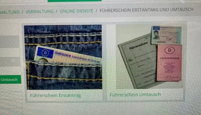 Onlinedienst "Führerschein" des Kreises Anhalt-Bitterfeld