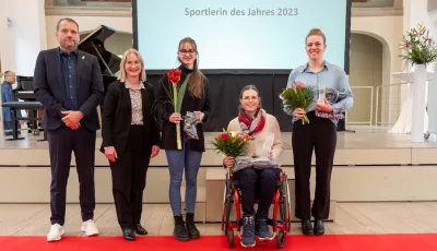 Para-Kanutin Anja Adler ist die Hallesche Sportlerin des Jahres
