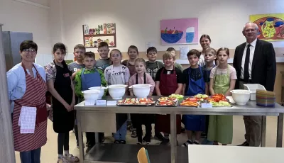 Ernährungsführerschein an der St. Hildegard Grundschule Haldensleben
