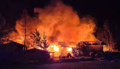 Brand in Ferienanlage im Harz - 46 Menschen in Sicherheit