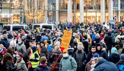 Demonstration gegen Corona-Politik - Hannover