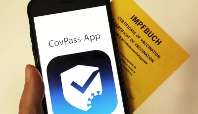 Das Logo der CovPass-App 