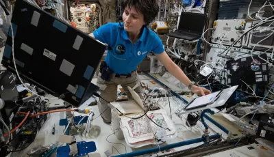 ESA-Astronautin Samantha Cristoforetti