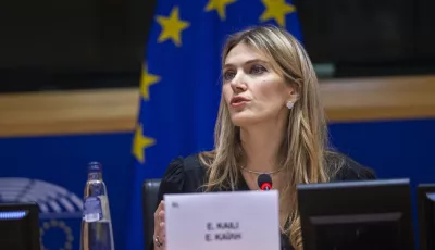 Vizepräsidentin des Europäischen Parlaments Eva Kaili