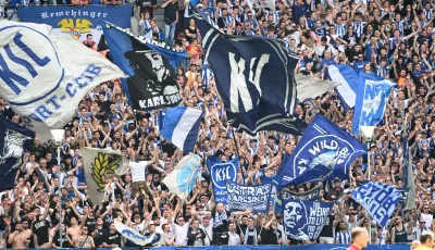 Fans des Karlsruher SC