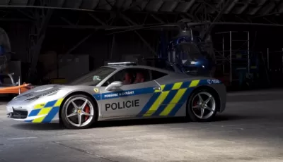 Ferrari der Tschechischen Polizei