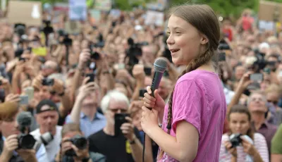 Symbolbild: Greta Thunberg 2019 in Berlin
