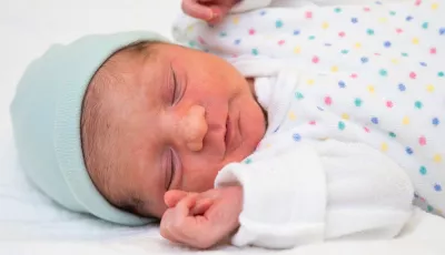 Adrian - das erste Baby in Sachsen-Anhalt 2022 - geboren in Halle