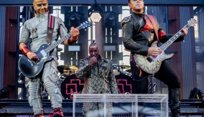 Rammstein beim Konzert im Olympiastadion 2019