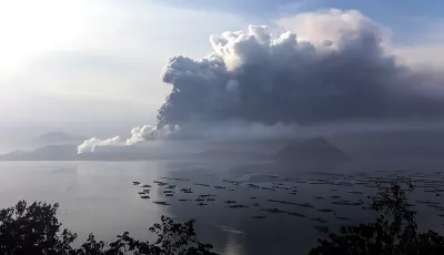 Vulkanausbruch Philippinen