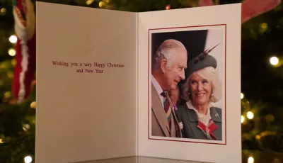 Die Weihnachtskarte 2022 von König Charles III. und der Königsgemahlin Camilla