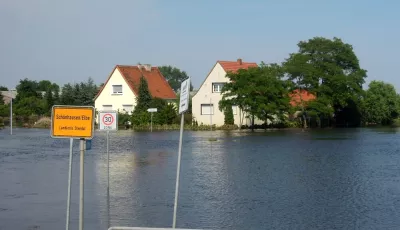 Hochwasser Schönebeck